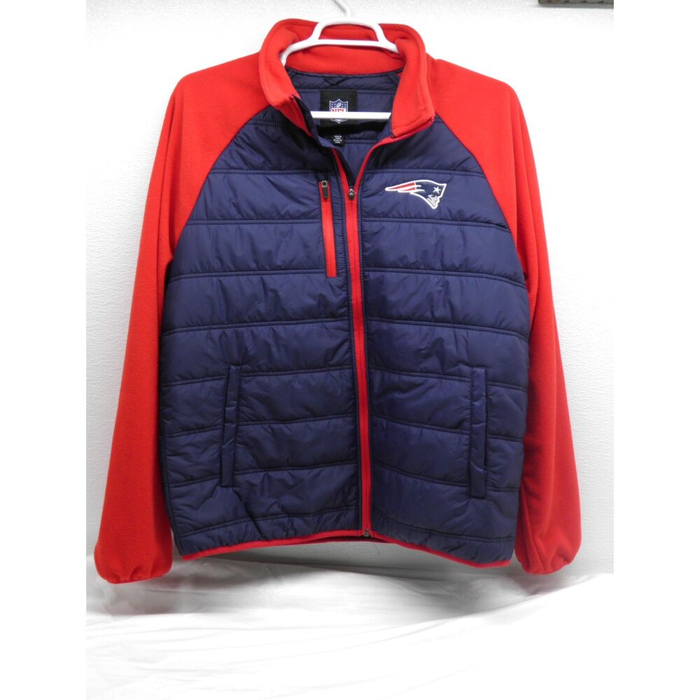 New England Patriots Jacket  Large Full Zip NFL Football G-III apparel